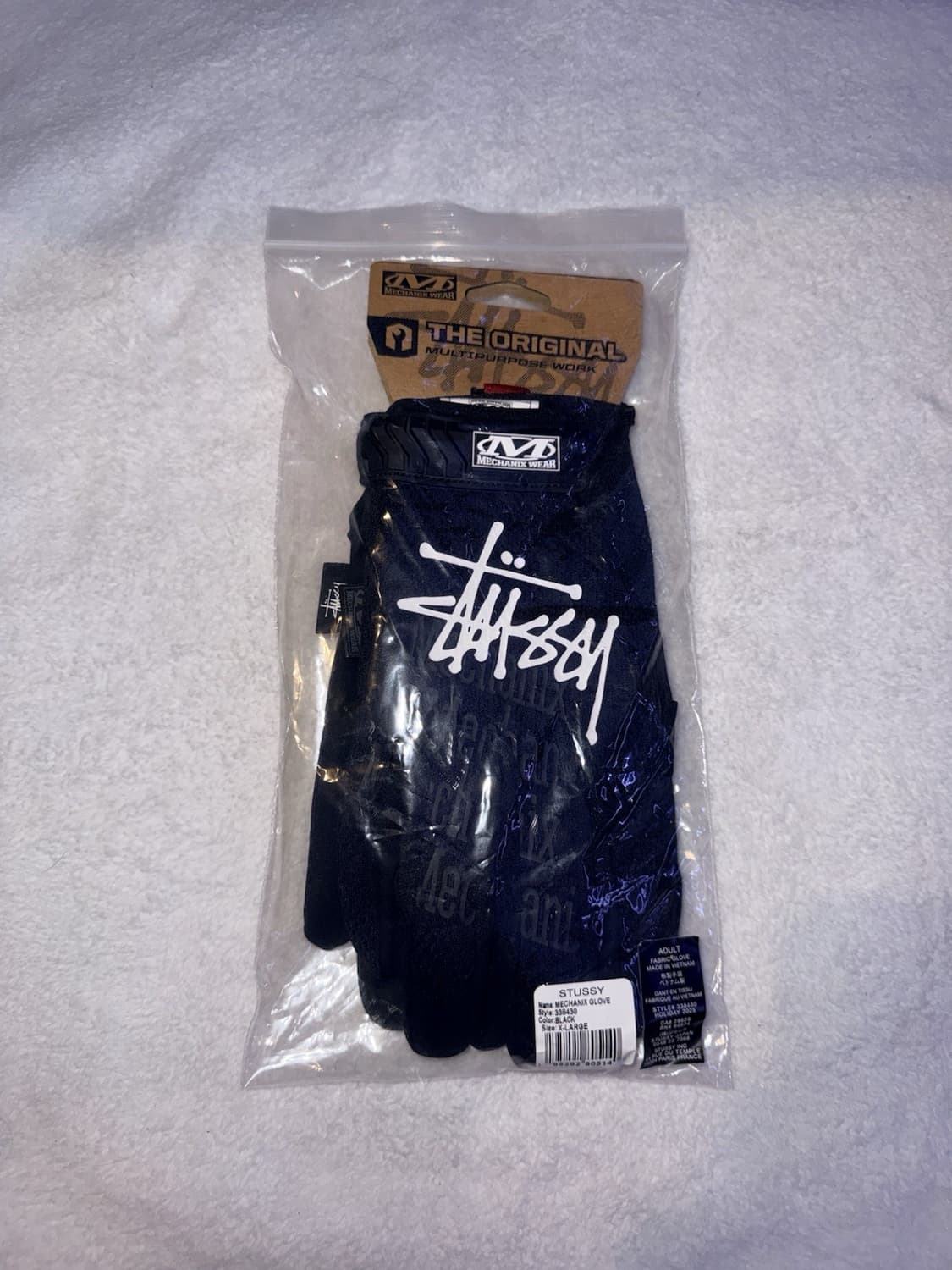 스투시 메카닉스 글러브 블랙 상품이미지2