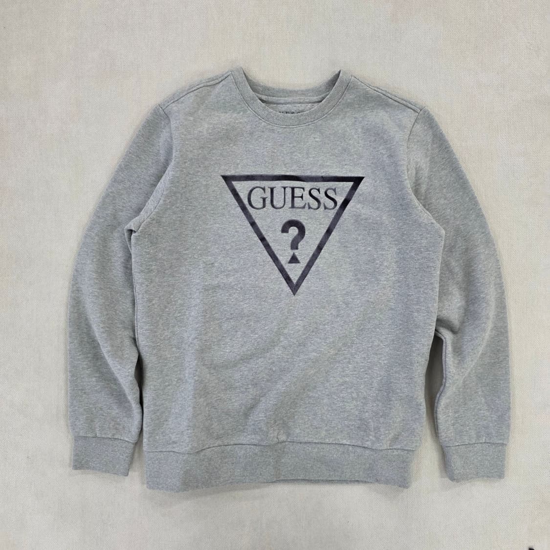 [M] 게스 기모 트라이앵글로고 맨투맨 0223J 상품이미지1