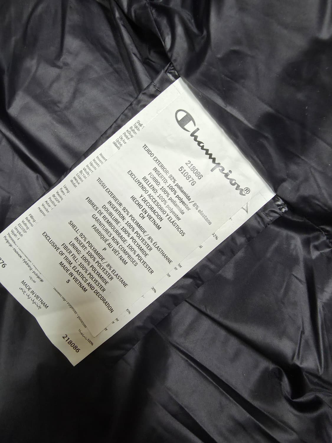 챔피온 오렌지 스몰로고 푸퍼자켓 상품이미지8