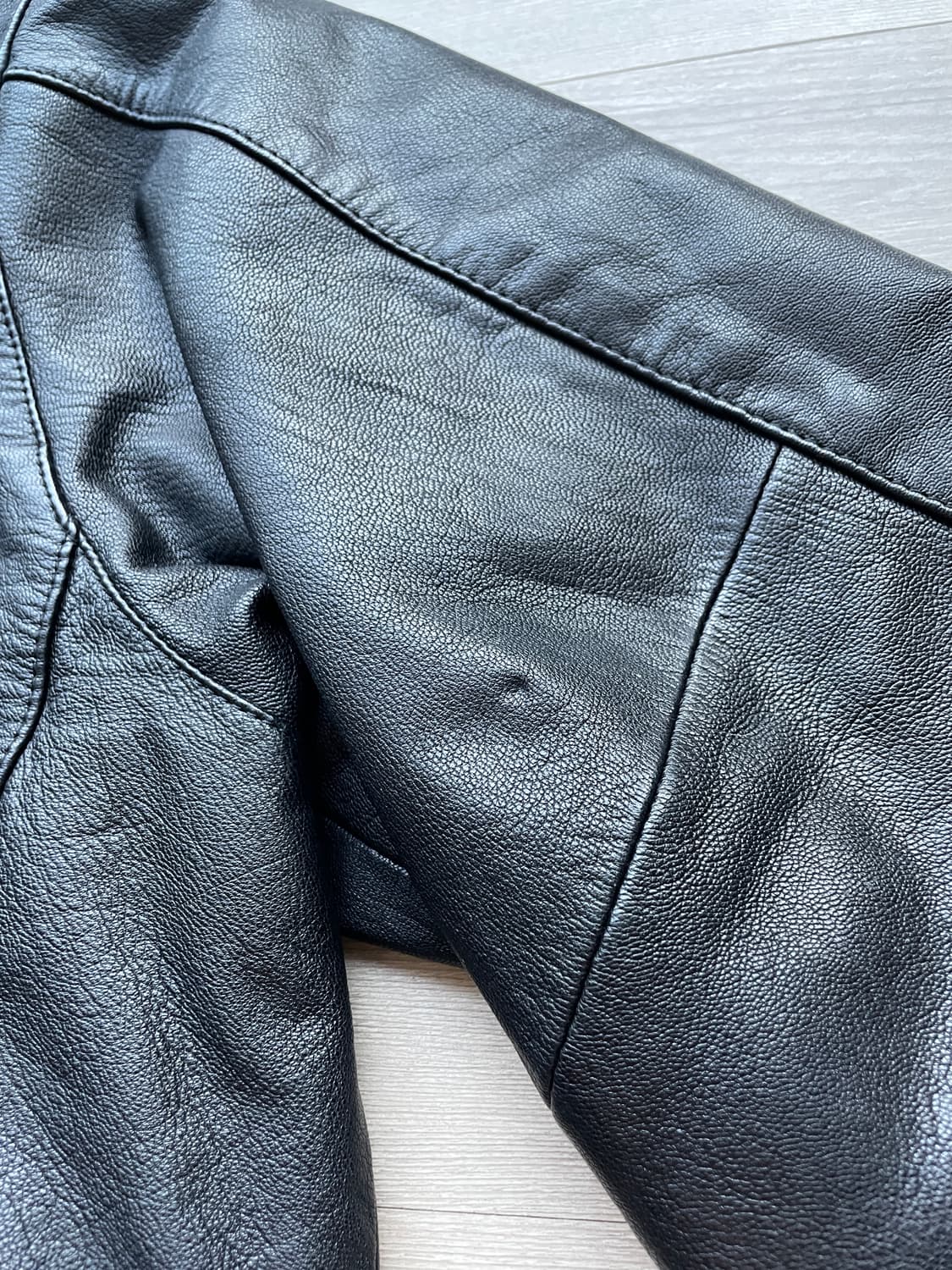 80s 바나나 리퍼블릭 레더 봄버 자켓 vuja de 상품이미지10