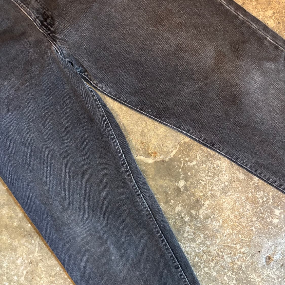 90년대 미국 리바이스 550 릴렉스 핏 흑청 상품이미지7