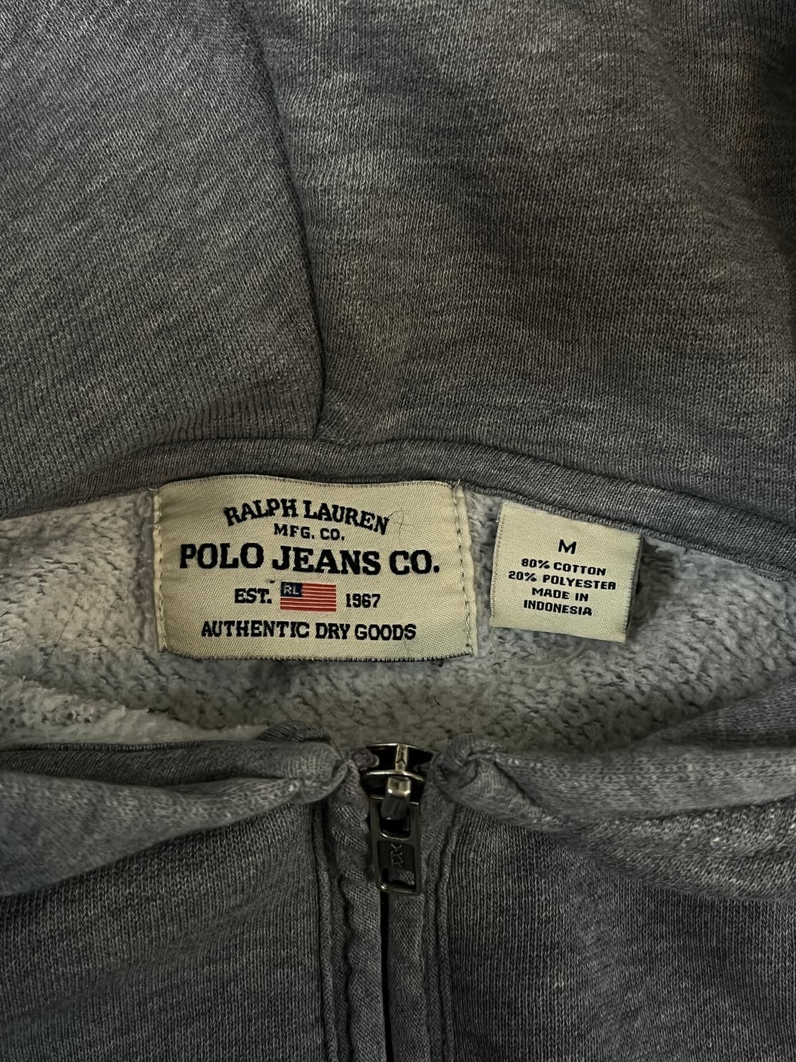 폴로랄프로렌 후드집업 M판매합니다 상품이미지2