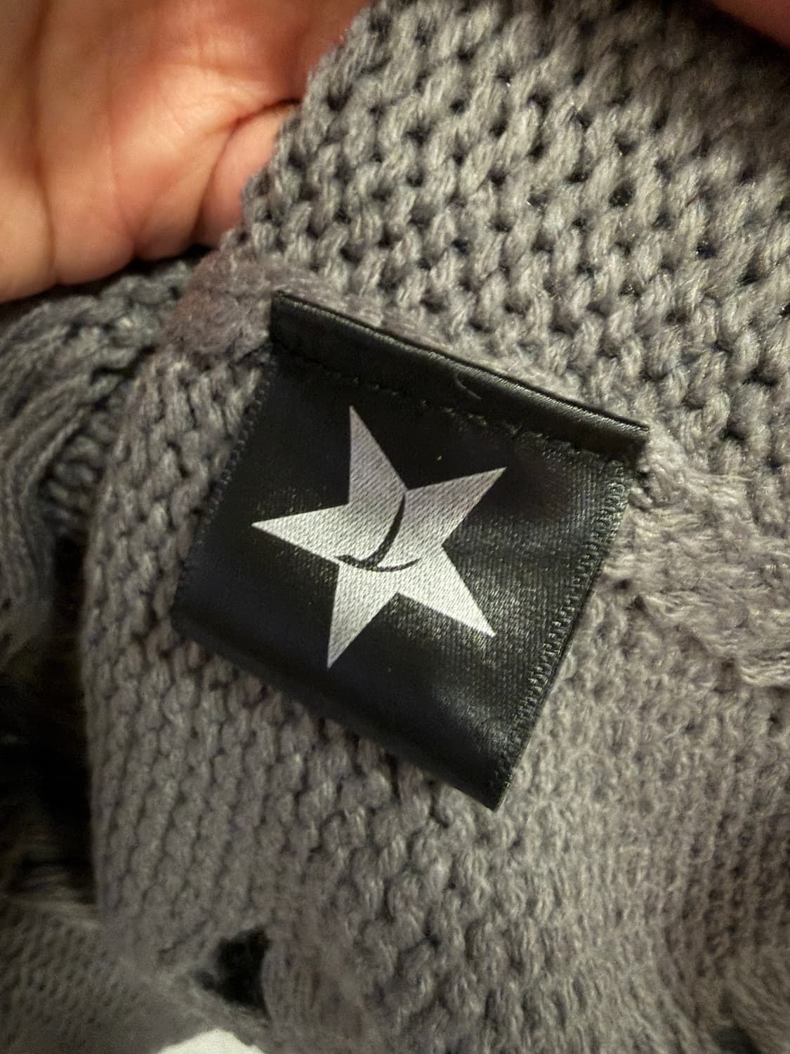 TIDE CARD LGG 디스트로이드 니트 상품이미지3