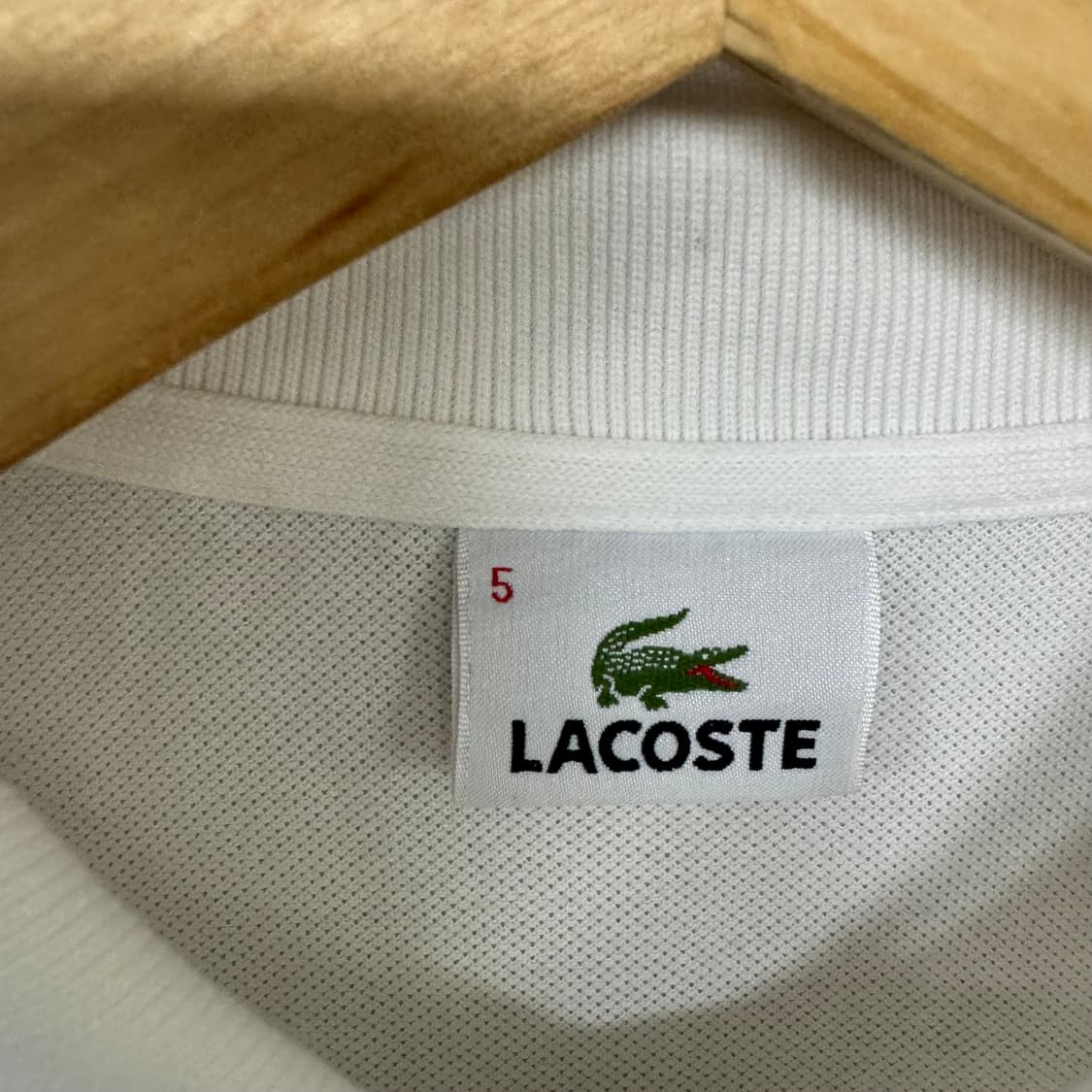 라코스테 로고 반팔 카라티 상품이미지3
