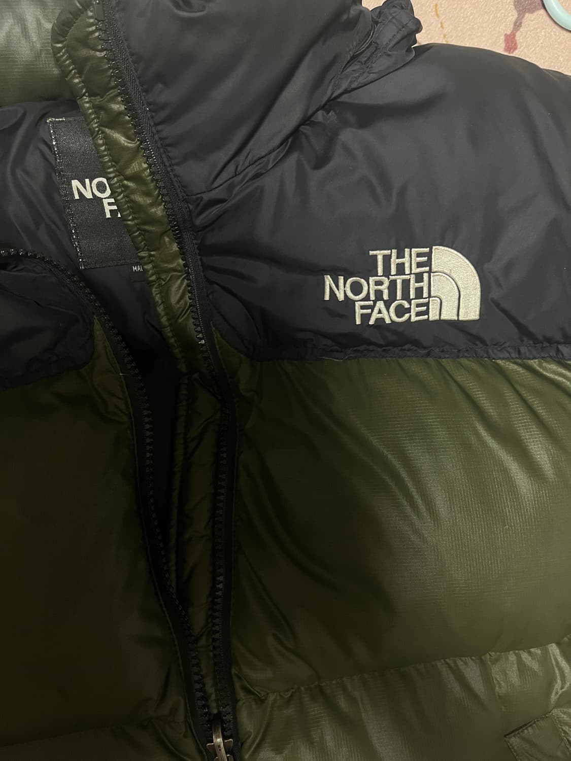 노스페이스 올드 눕시 센터로고 다운 자켓 상품이미지4