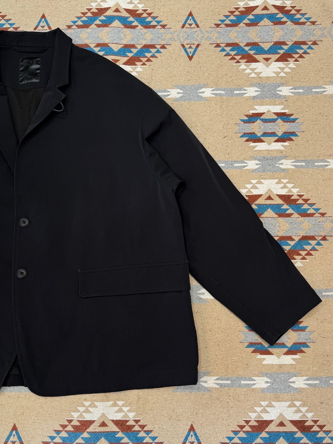 [M] 다이와피어39 테크 루즈 2B 자켓 트윌 블랙 상품이미지6