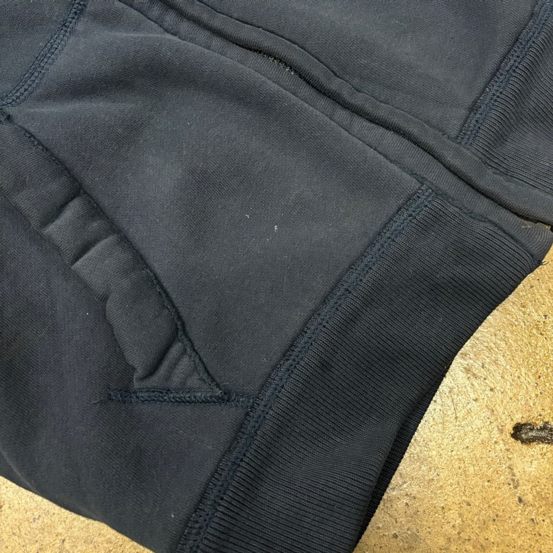 아베크롬비 네이비 양털 후드집업 상품이미지9