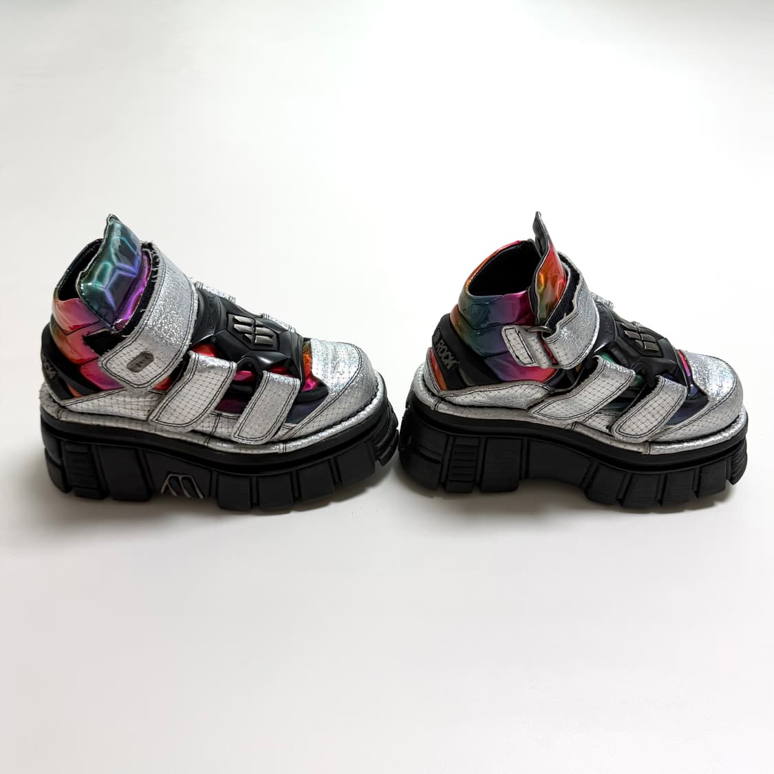 newrock HOLOGRAFIC CUADRADO PLATA 상품이미지5