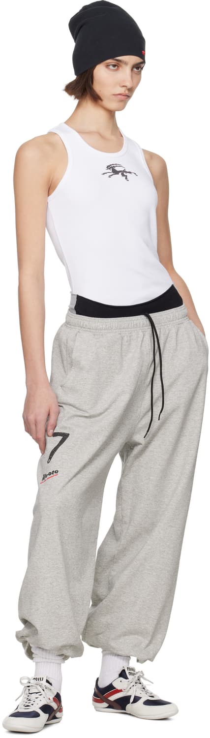 [M,XL]프로토타입스 로고 탱크탑/화이트 상품이미지4