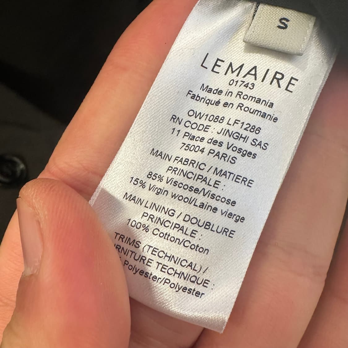 르메르 질레 다운 베스트 다운 s사이즈 상품이미지6