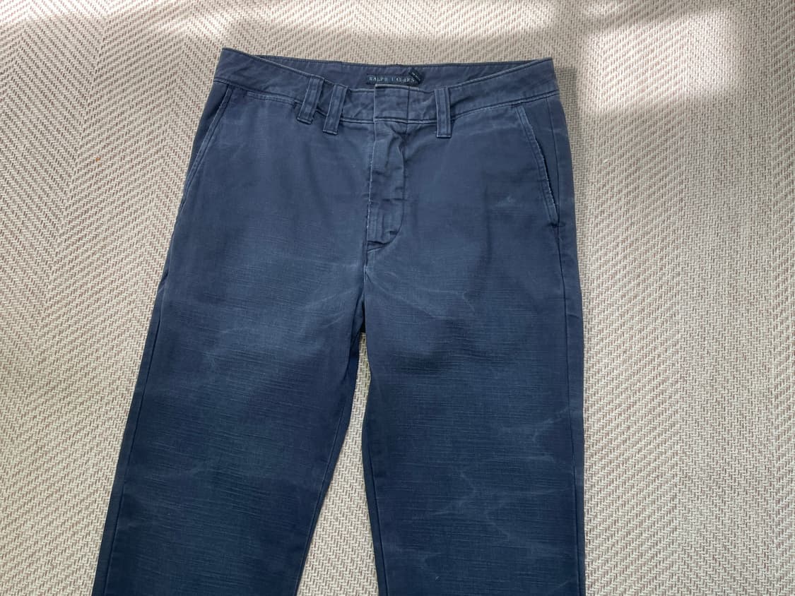 폴로 랄프로렌 네이비 코튼 팬츠  상품이미지3