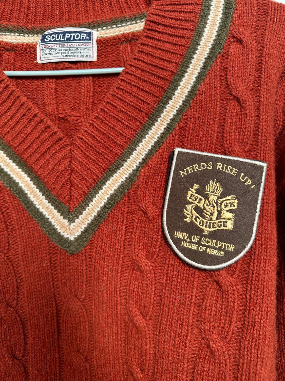 스컬프터 니트 셋업 상품이미지2