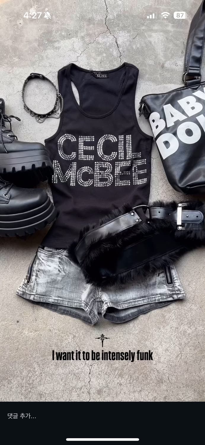 빈티지 제작 퍼반바지 대장 쇼츠 펑크 보헤미안서울 보헴서 와투케 갸루 상품이미지2