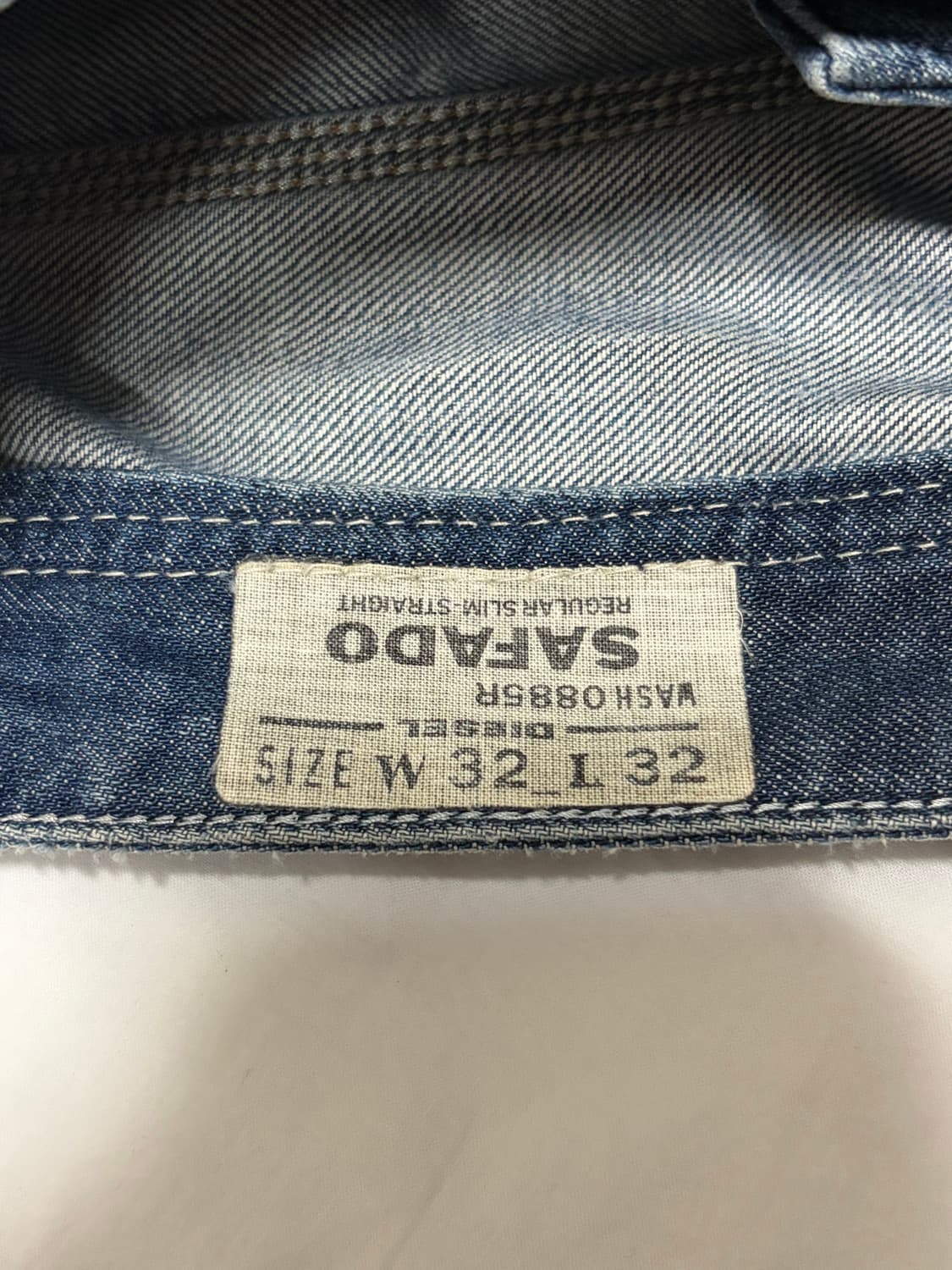 디젤 사파도 데님팬츠 상품이미지5