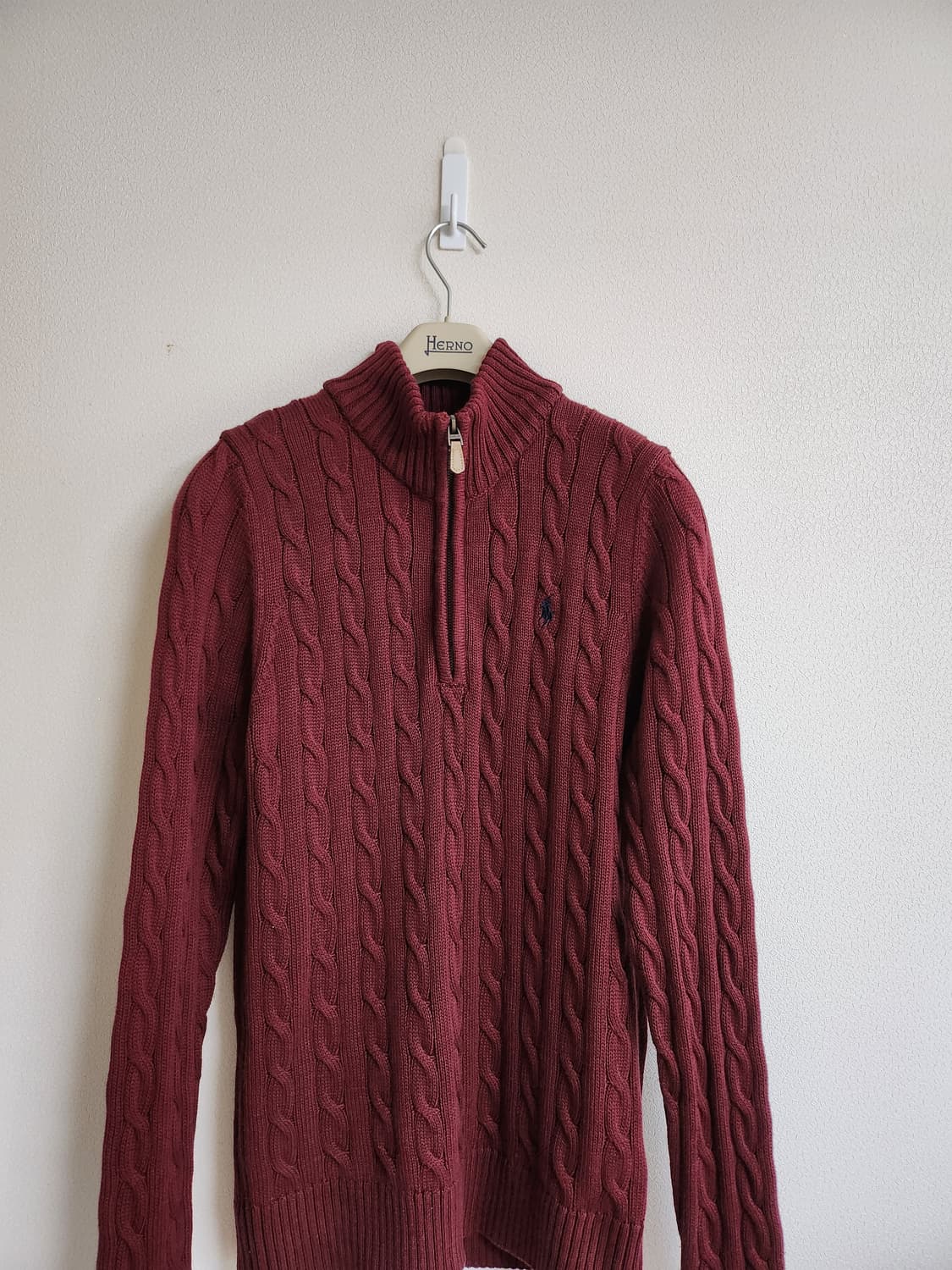 폴로랄프로렌 케이블하프집업(L 상품이미지2