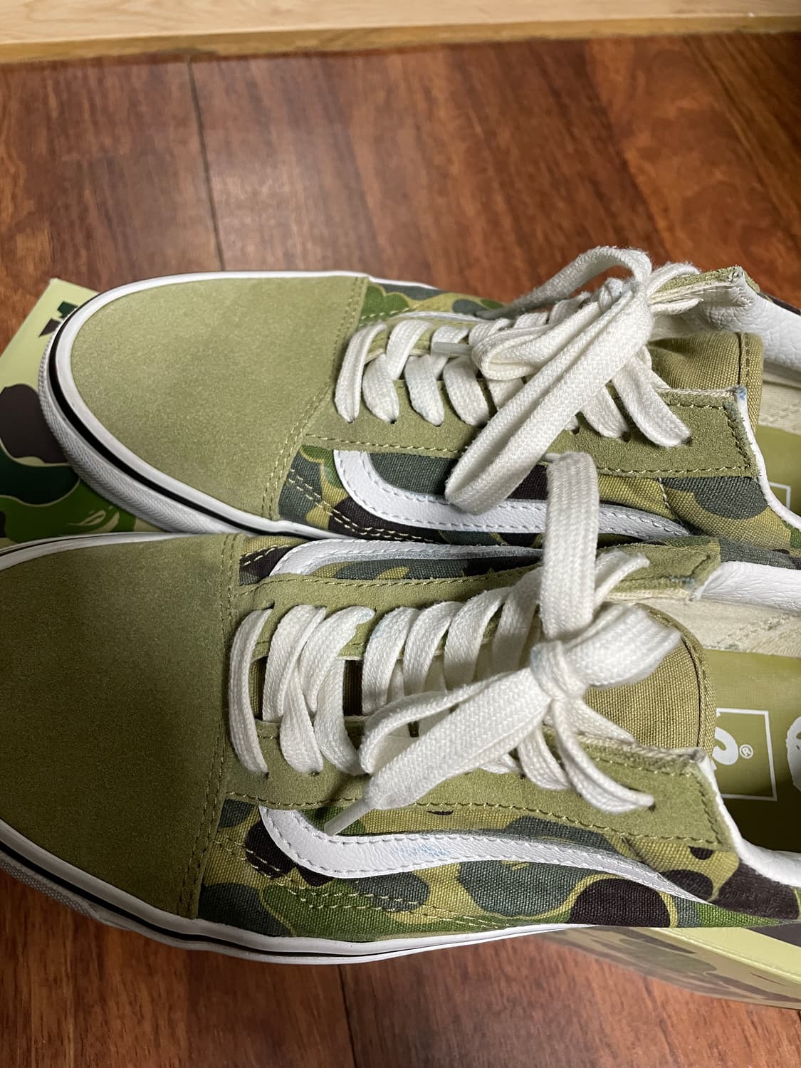 반스 x 베이프 올드스쿨 36 DX ABC 카모 275 상품이미지2