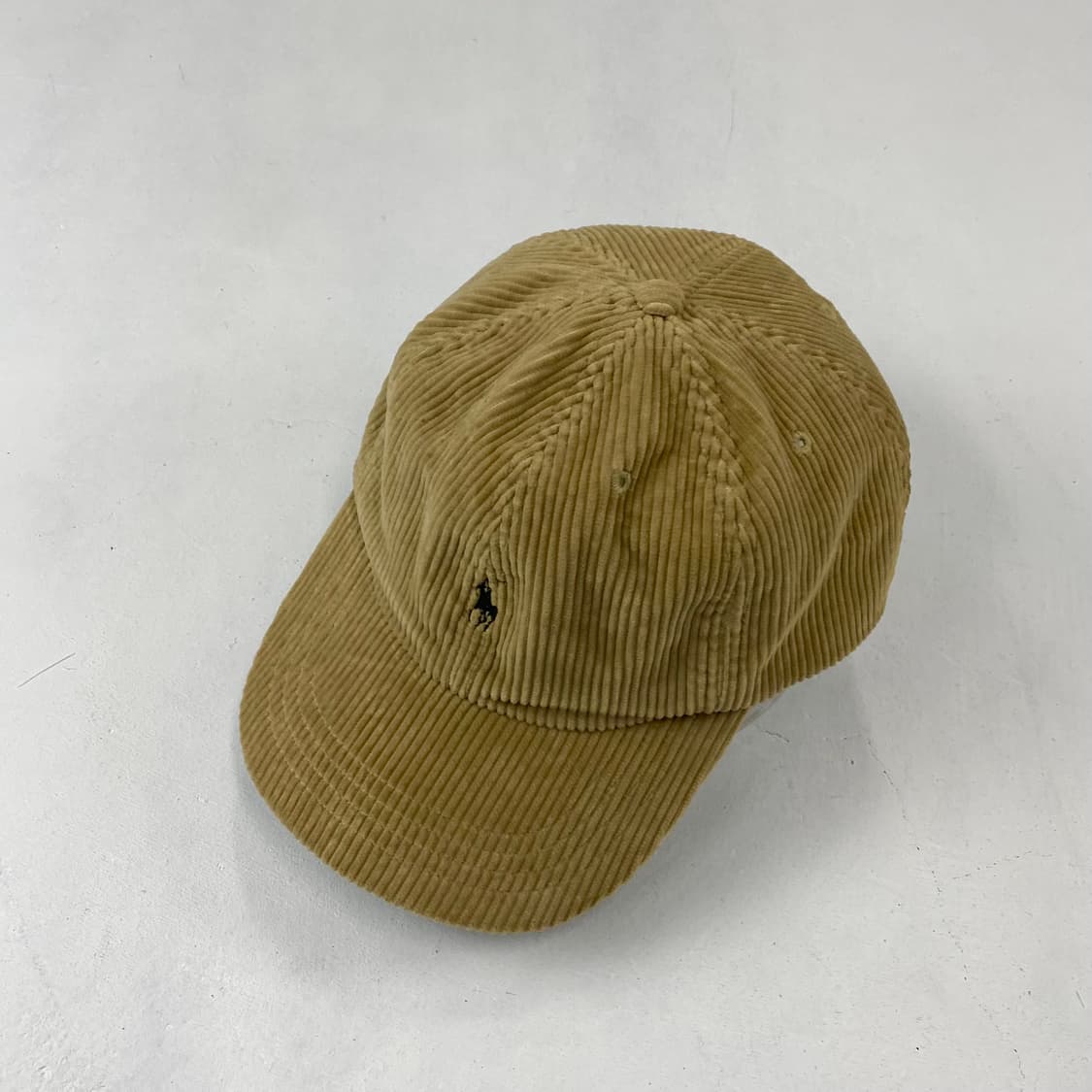 90s 폴로 베이지 코듀로이 볼 캡 상품이미지2