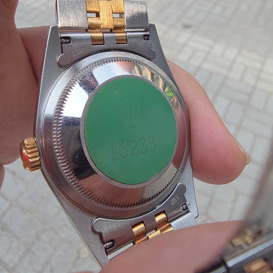 Rolex 16233 10p 콤비 자동 2000년식 상태 좋음 상품이미지4