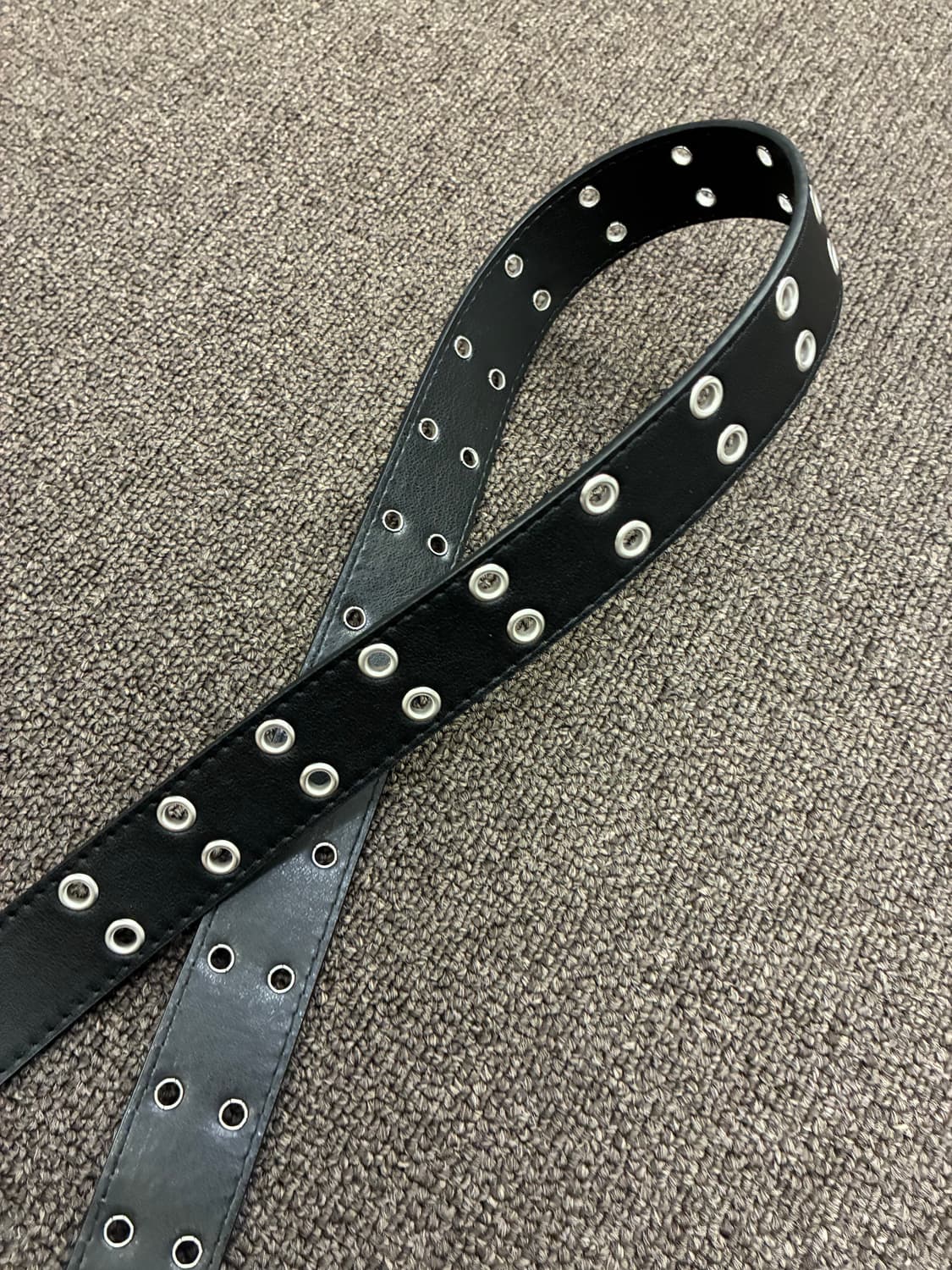 Vintage 여성 아일렛 스터드 벨트 상품이미지3