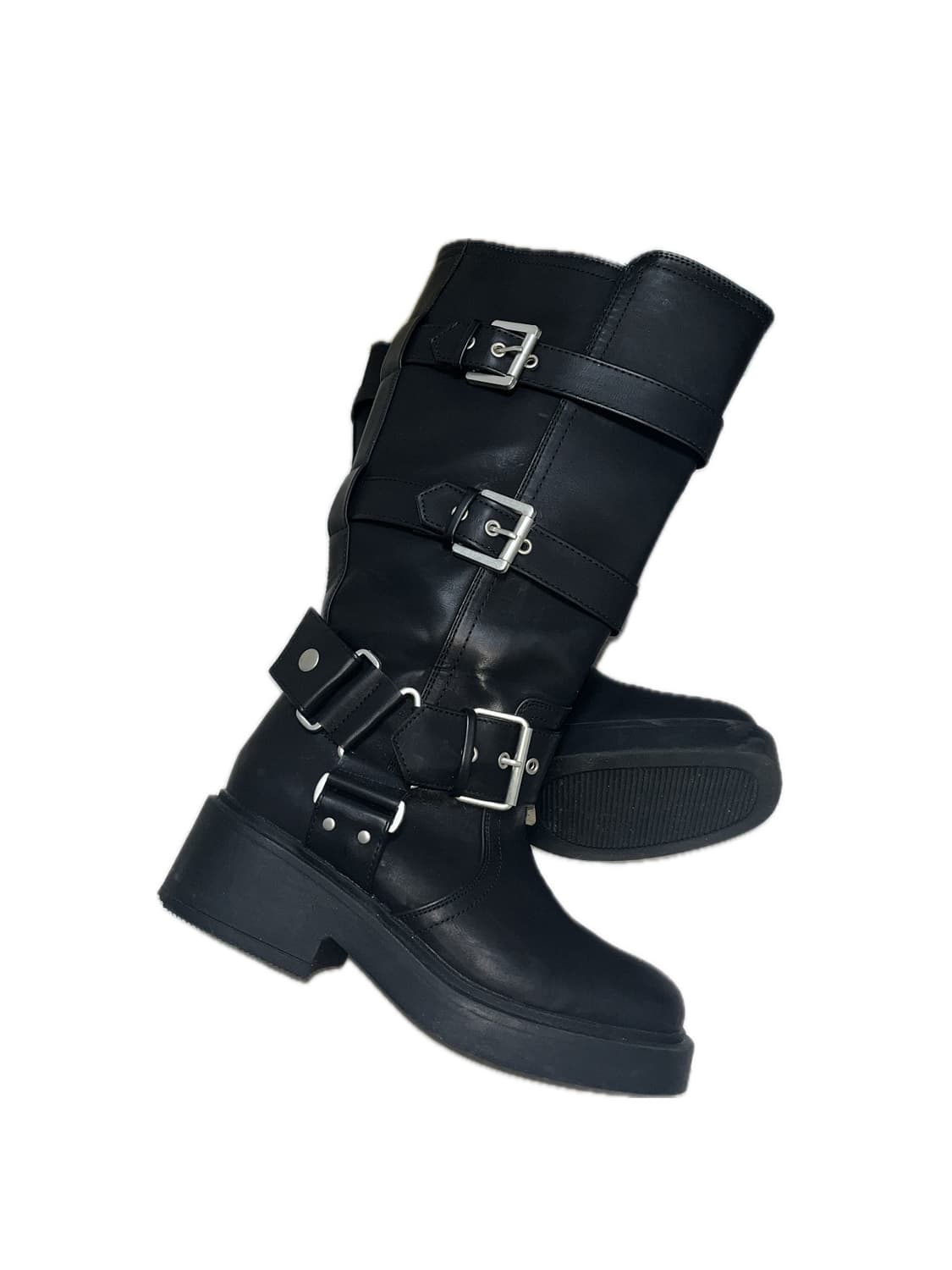 Buckle detail platform boots US6 상품이미지8