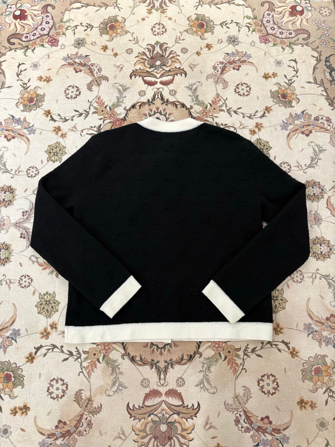 쥬시꾸띄르 로고버튼 크롭가디건 상품이미지2