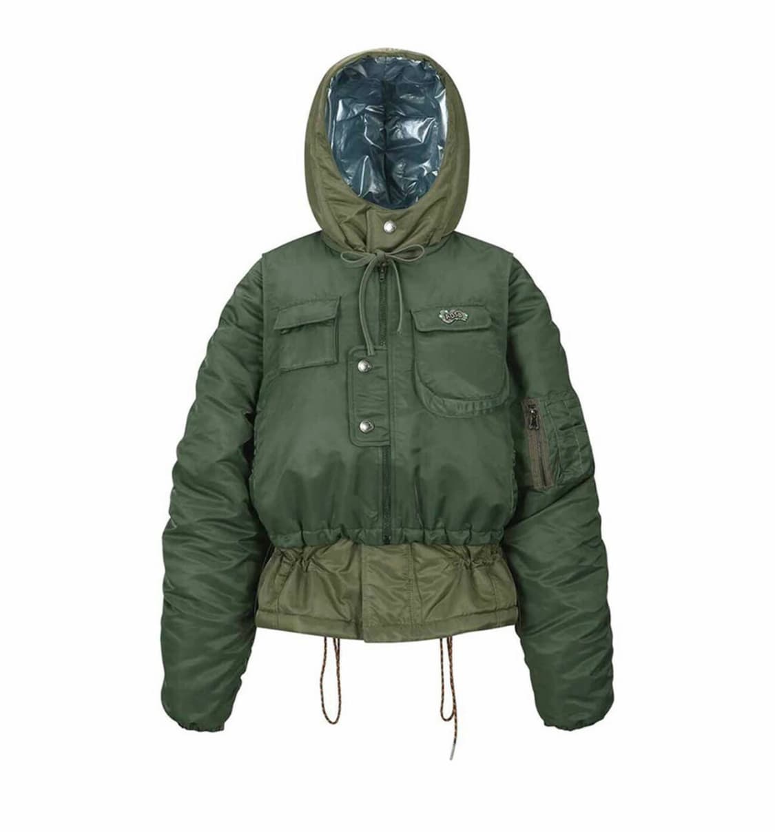 앤더슨벨 헤이든 베스트 레이어드 패디드 자켓 패딩 점퍼 카키 LXL 상품이미지1