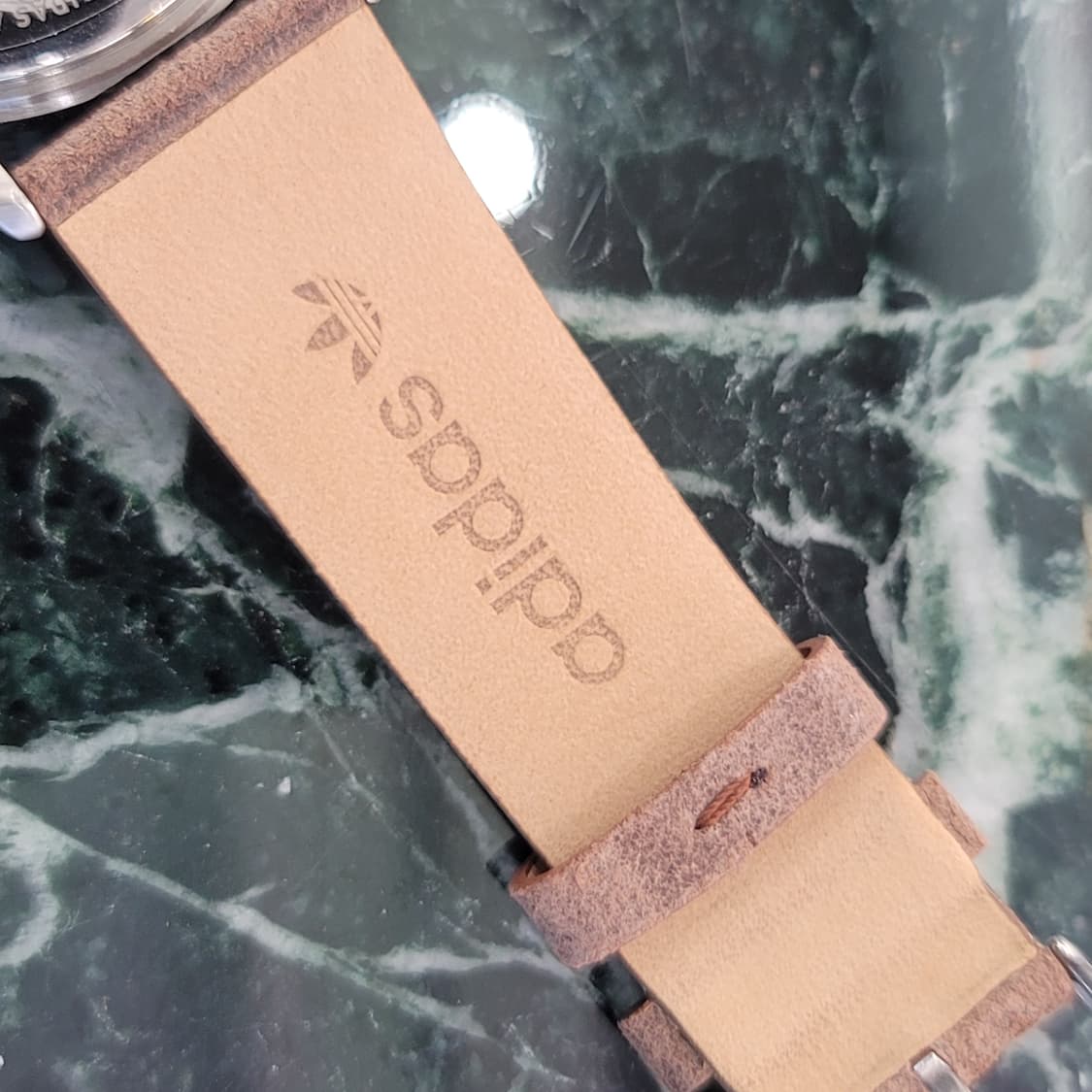 아디다스 빈티지 브라운 가죽시계  상품이미지6