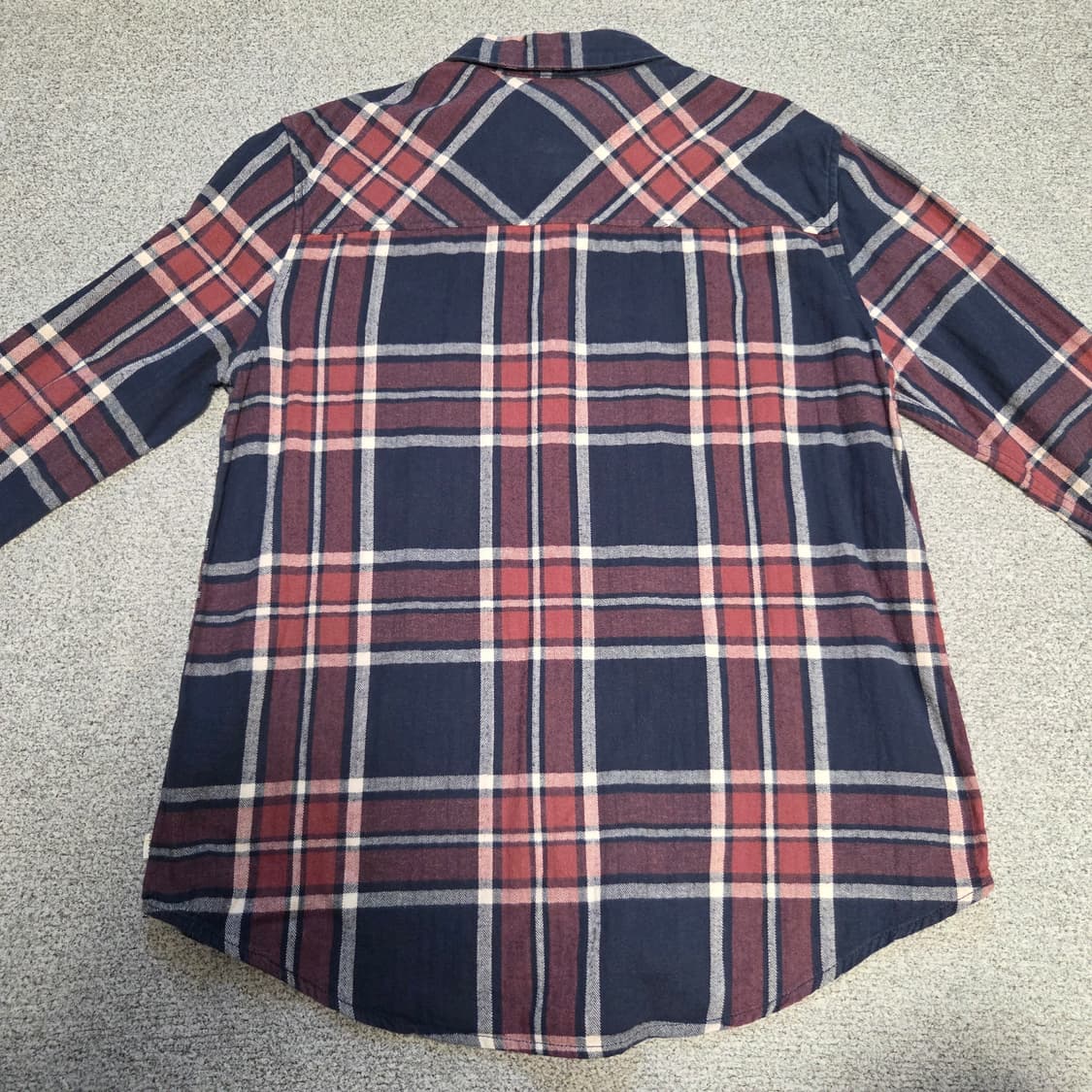 Garage 개러지 플란넬 체크셔츠 L(100) 상품이미지5