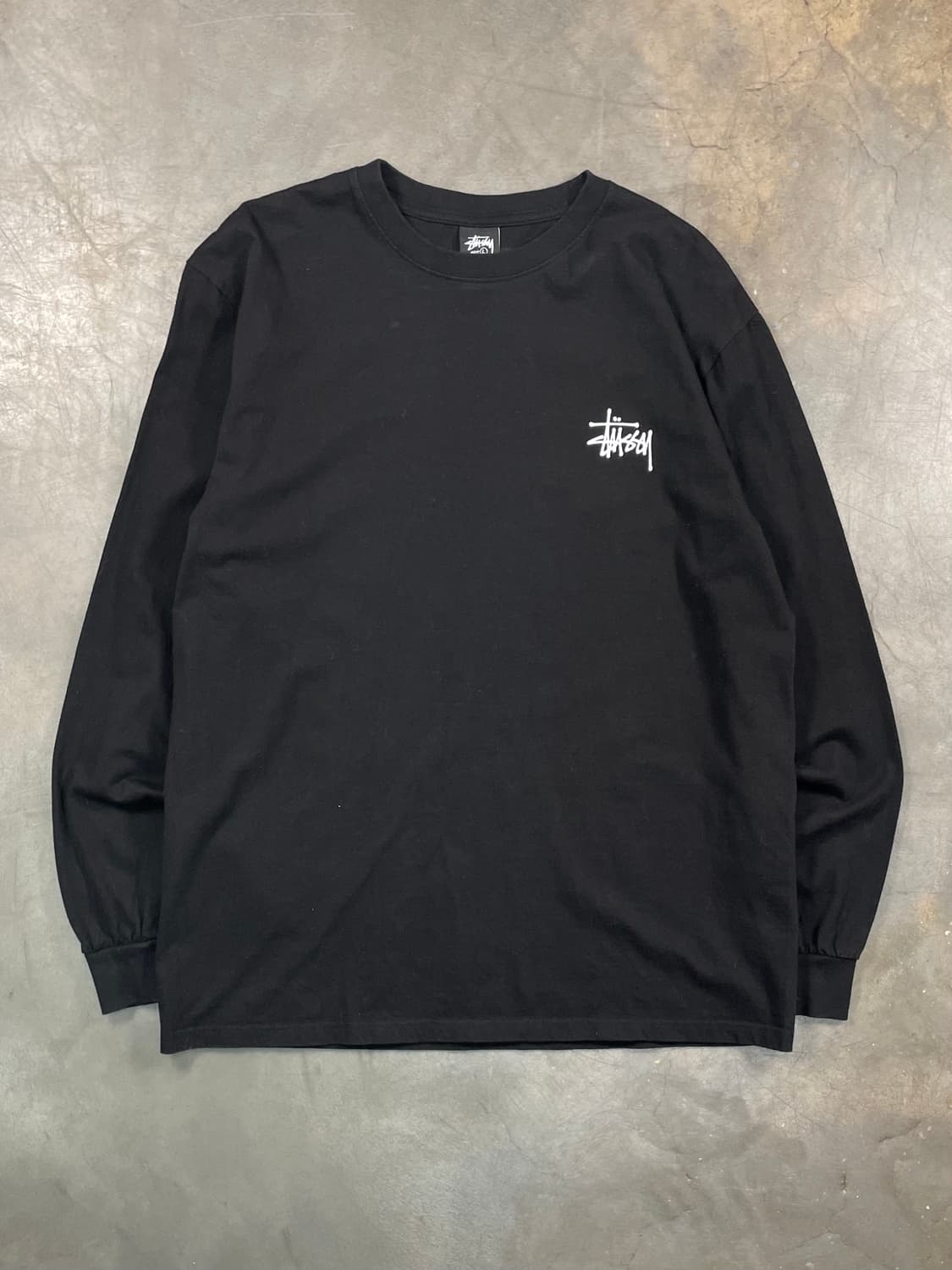 스투시 스탁로고 롱 슬리브 티셔츠 상품이미지4