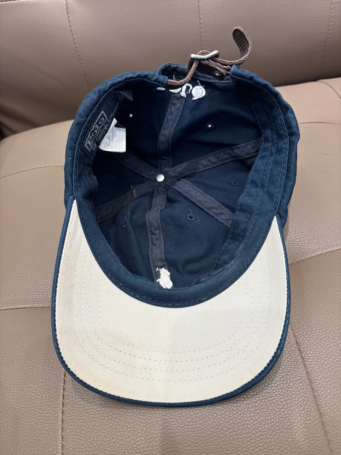 폴로 랄프로렌 레더 스트랩 볼캡 상품이미지9