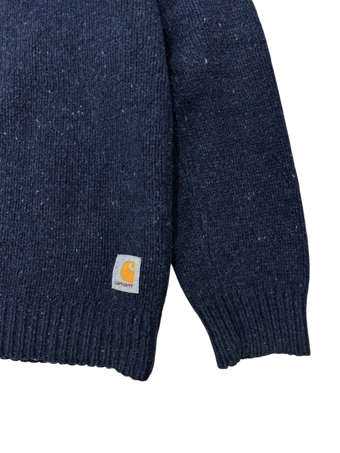 칼하트 앵글리스틱 스웨터니트 네이비 (M)  상품이미지4