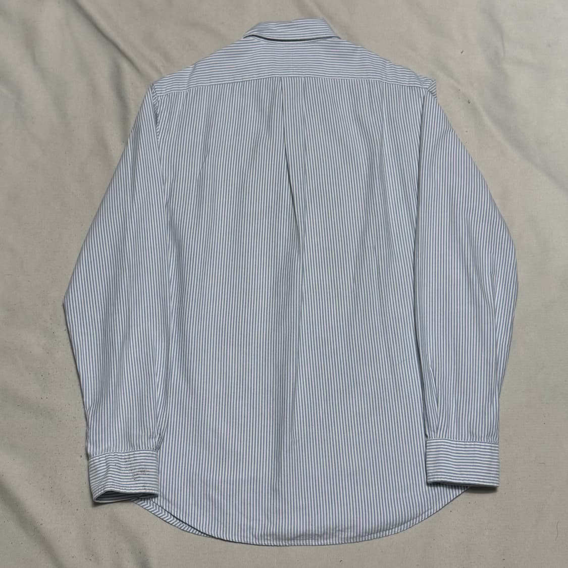 M 폴로랄프로렌 클래식핏 블루 스트라이프 셔츠 상품이미지3