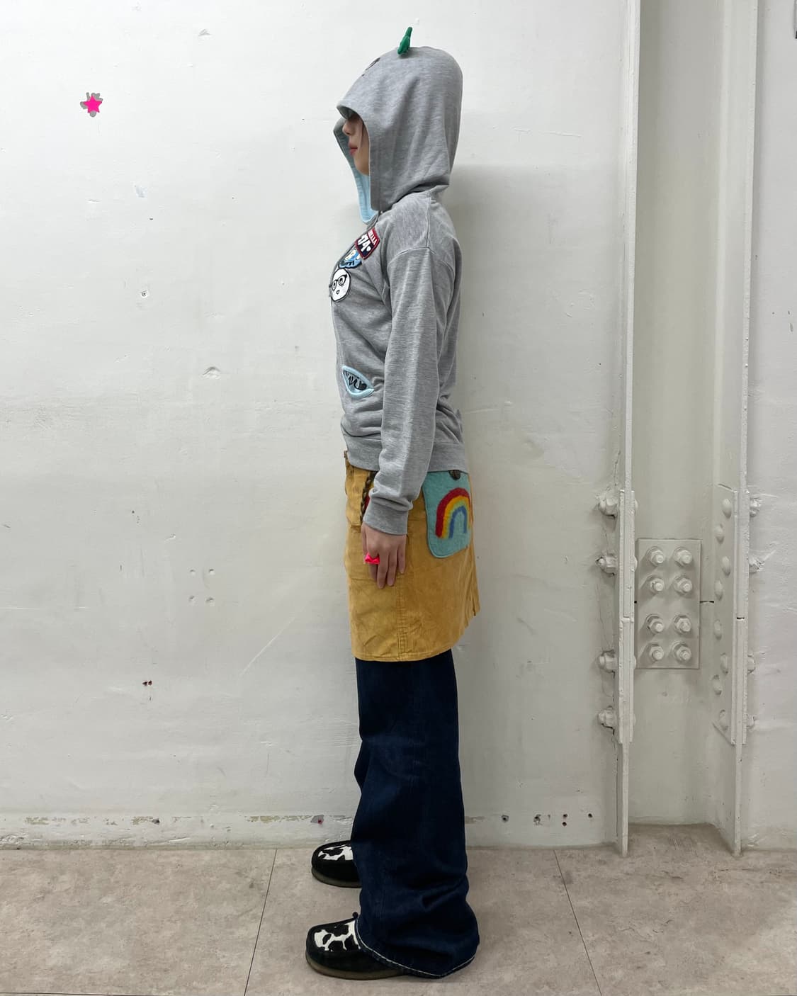 Sprout Wappen Grey Hood Zip-Up  상품이미지6