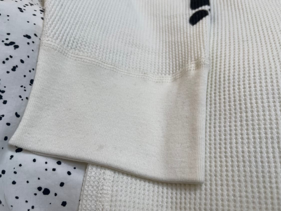 슈프림 헤인즈 본즈 써멀 크루 내츄럴 (XL) 상품이미지9