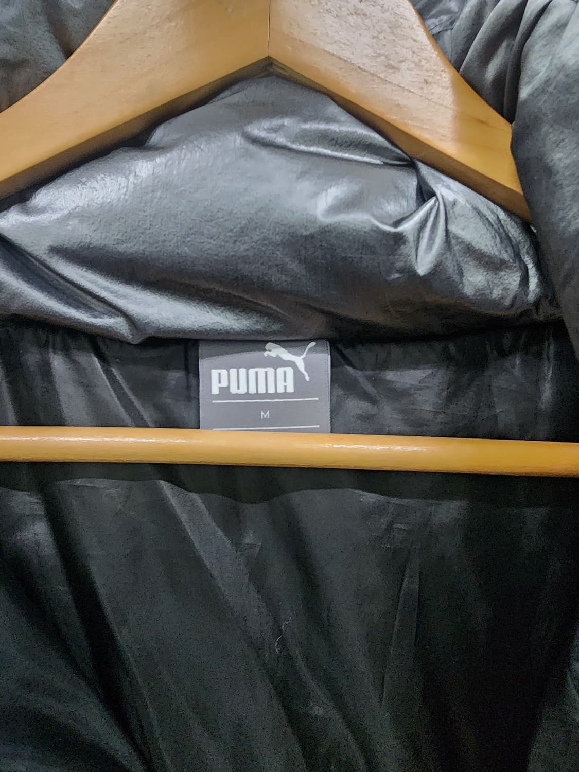 퓨마 실버그레이 패딩 M 상품이미지5