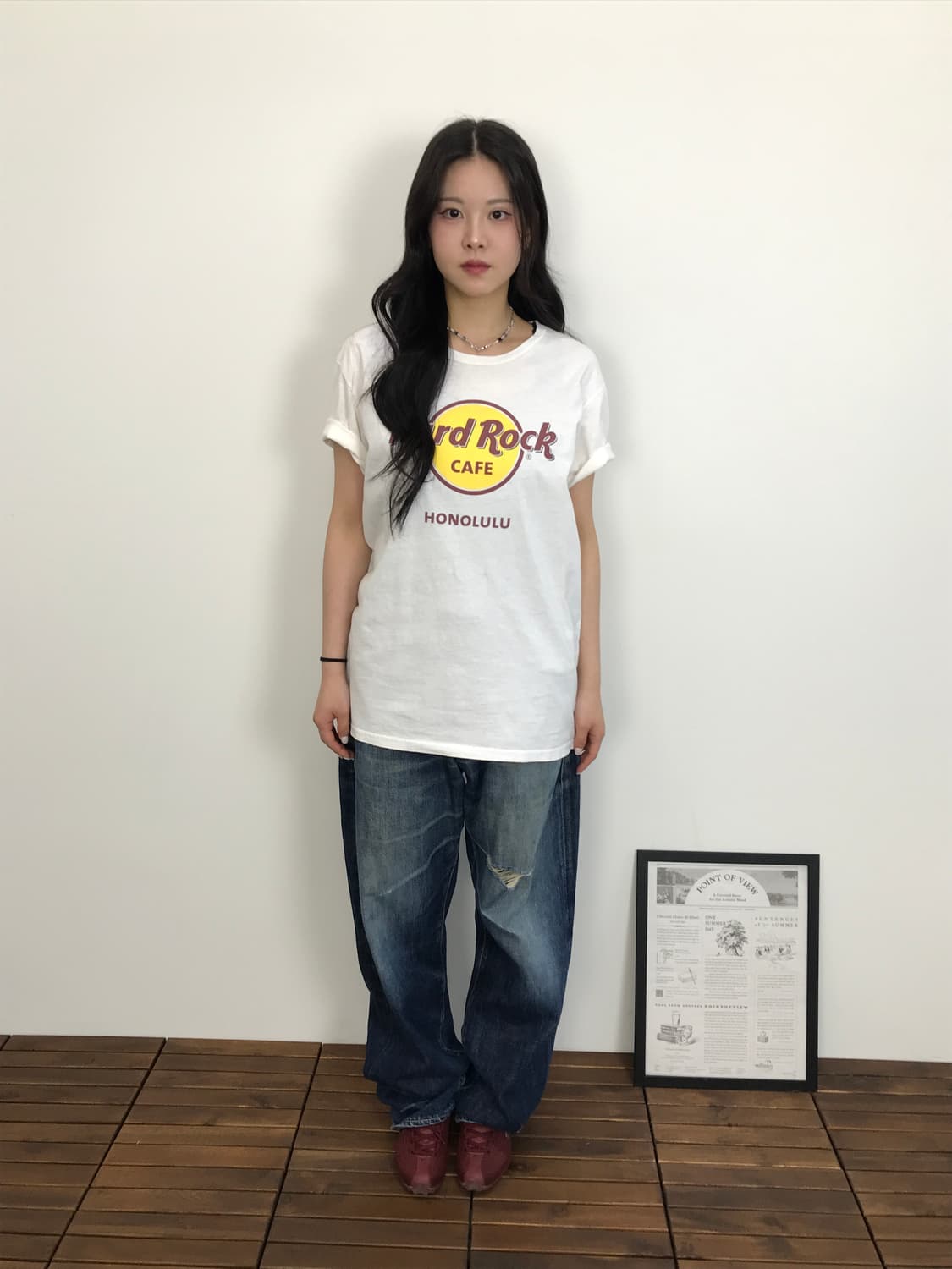 Hard Rock Cafe Honolulu Logo Tee 상품이미지2