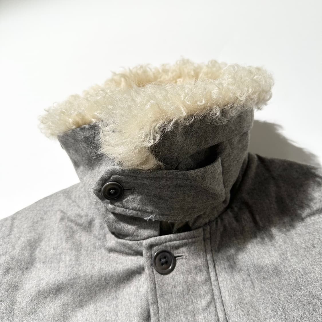 랄프로렌 양털카라 덕다운 패딩 베스트 상품이미지6