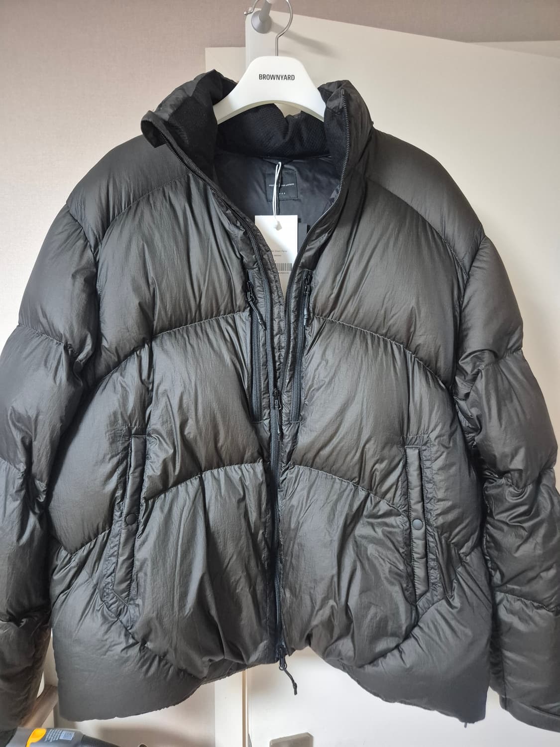 [3]모이프 24aw 쉐도우 푸퍼다운 파카 에스프레소 상품이미지2