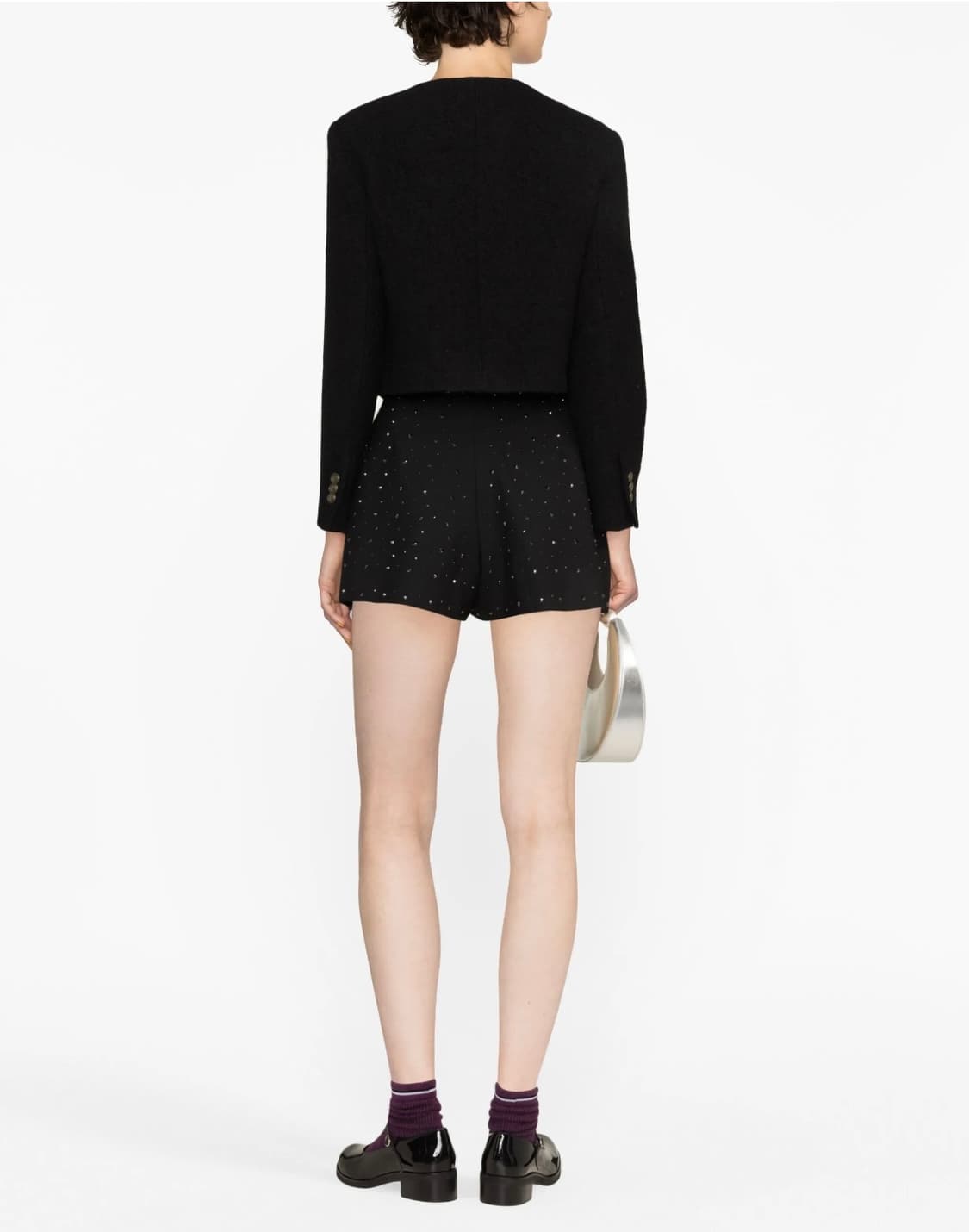 SANDRO 크롭 부클레 재킷 상품이미지3