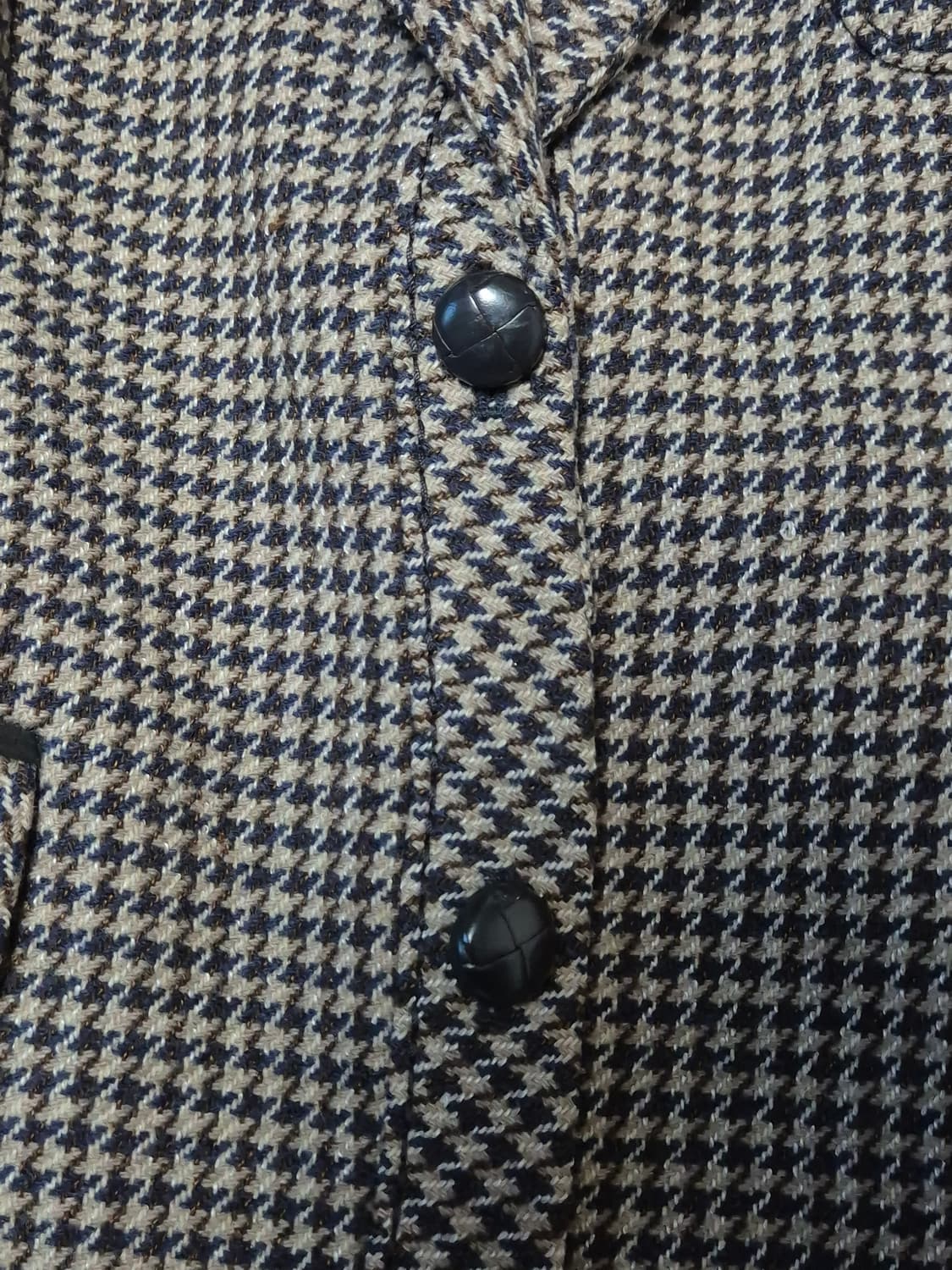 닥스 블루 브라운 패턴 블레이저 자켓 상품이미지4