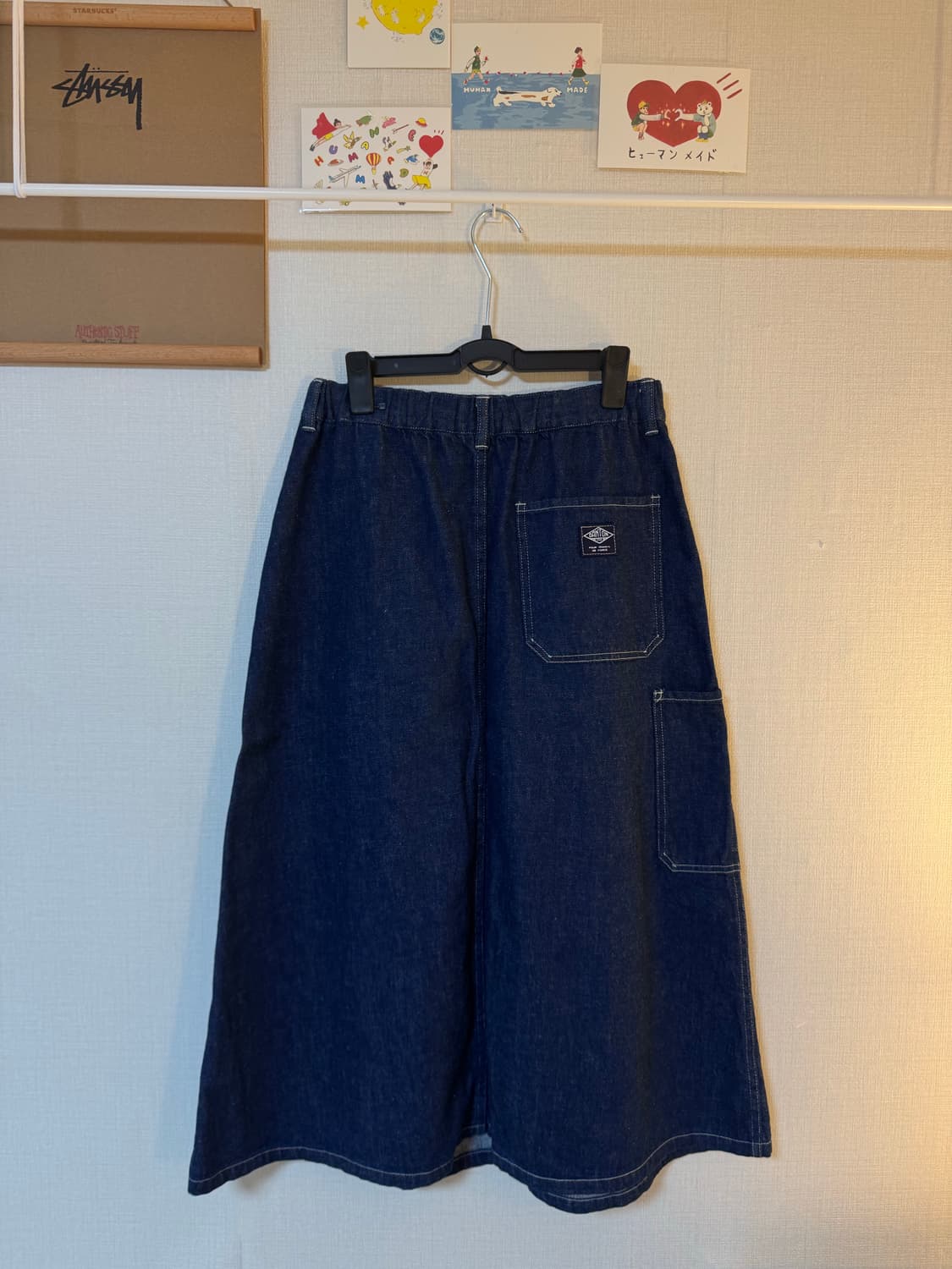 [38]Danton 단톤 데님 롱 스커트 치마 상품이미지5