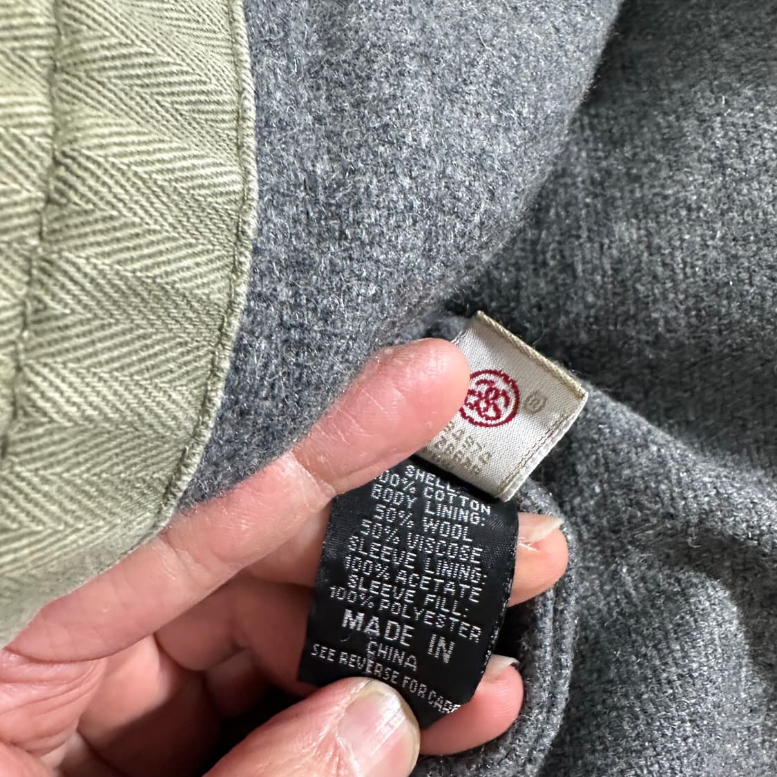 S 95 스투시 MFG 카키 네임택 필드자켓 상품이미지8