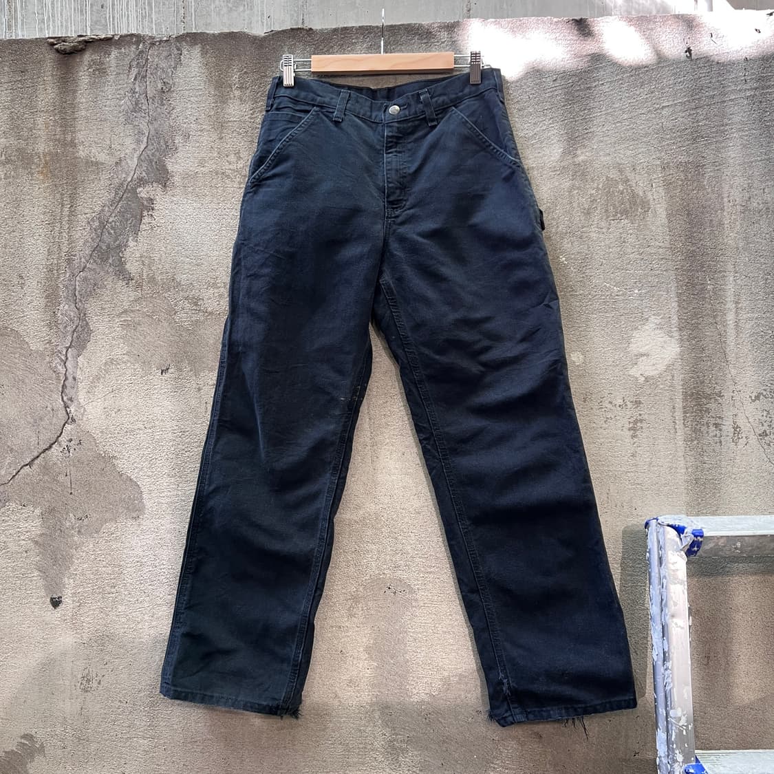 칼하트 카펜터 워크 팬츠 B11 BLK 상품이미지1