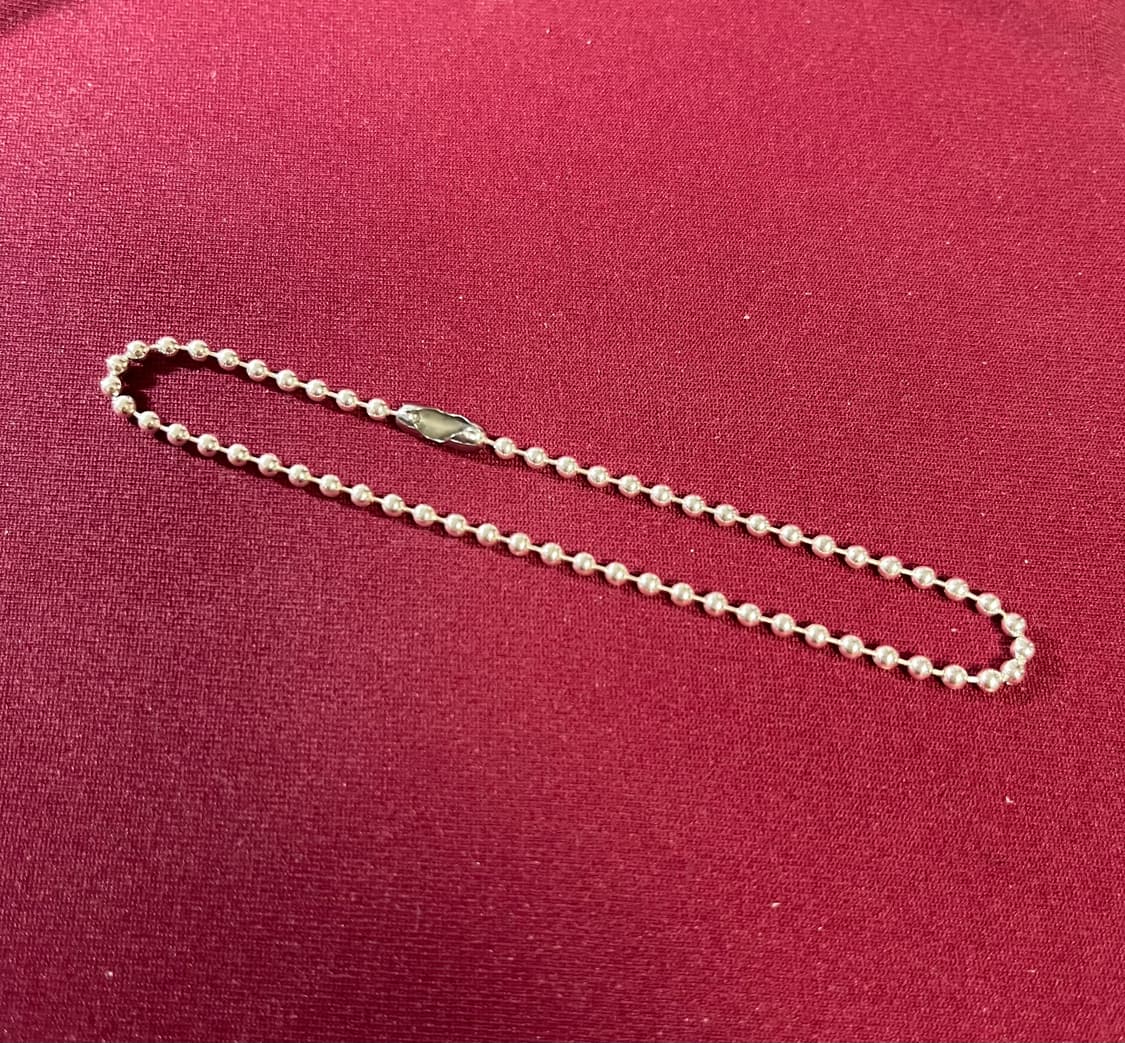 크롬하츠 체인 팔찌 20cm 60링크 [정품] 상품이미지1