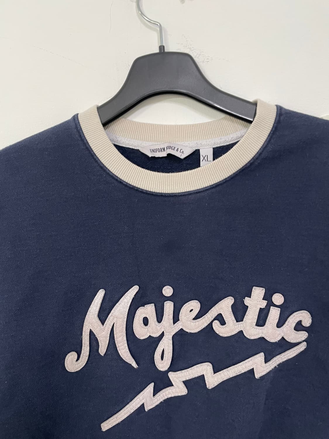 유니폼브릿지 네이비 맨투맨 상품이미지4