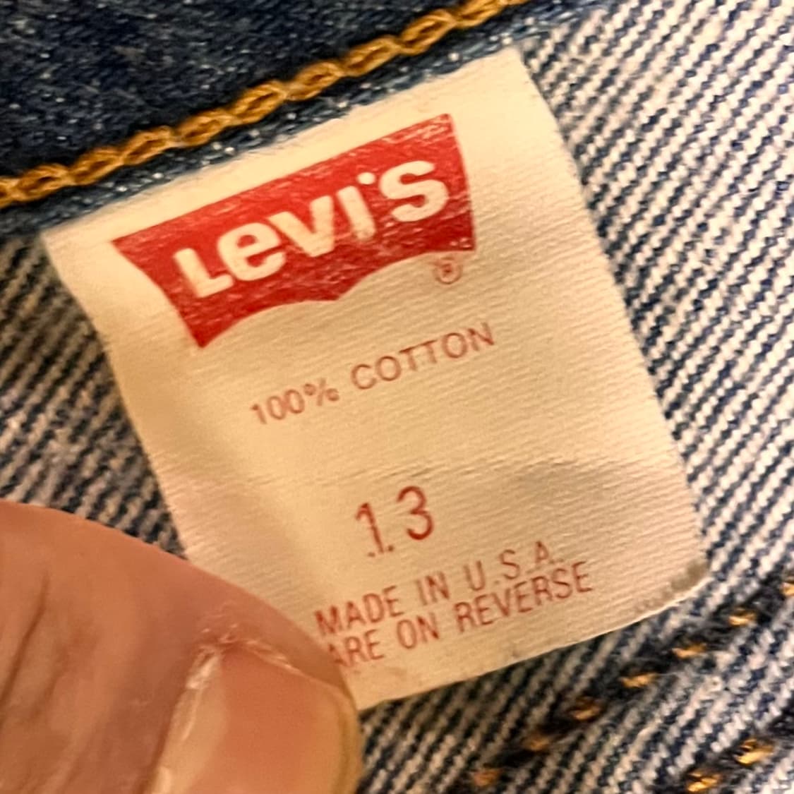 리바이스 17501 0158 데님팬츠 W L 상품이미지5