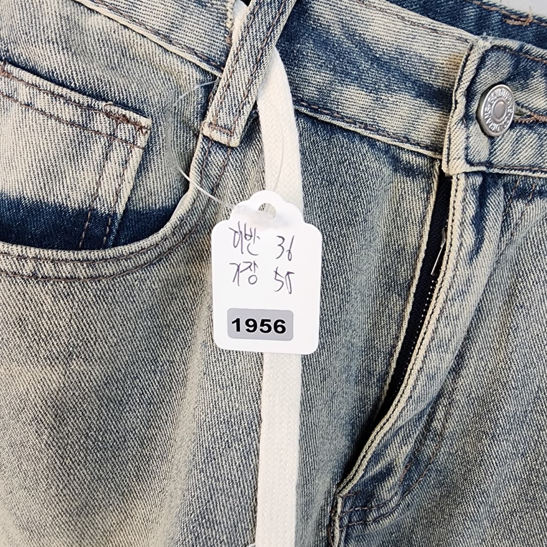 데님 카고 버뮤다 반바지 상품이미지7