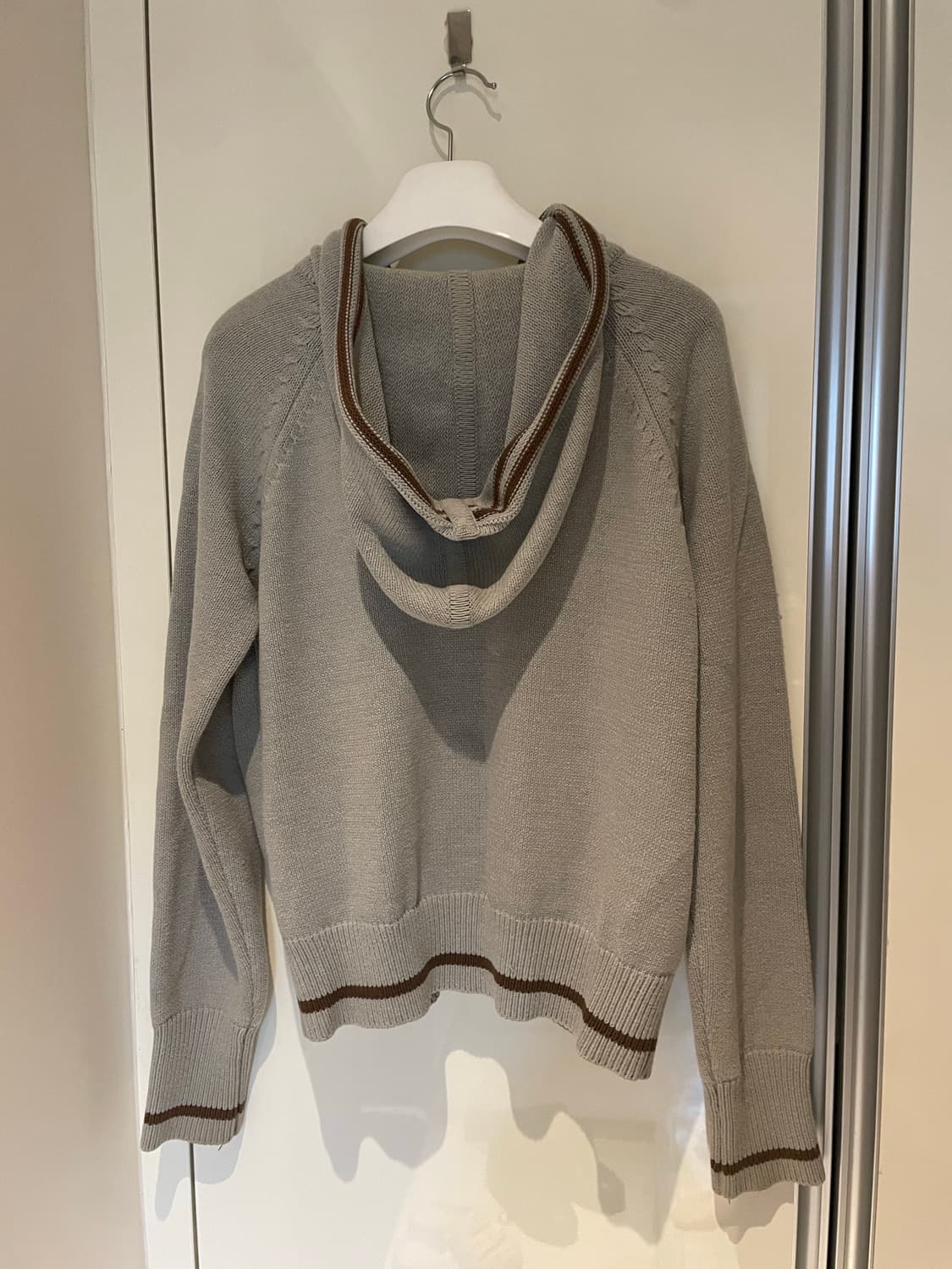 엔조블루스 니트 후드집업 상품이미지4