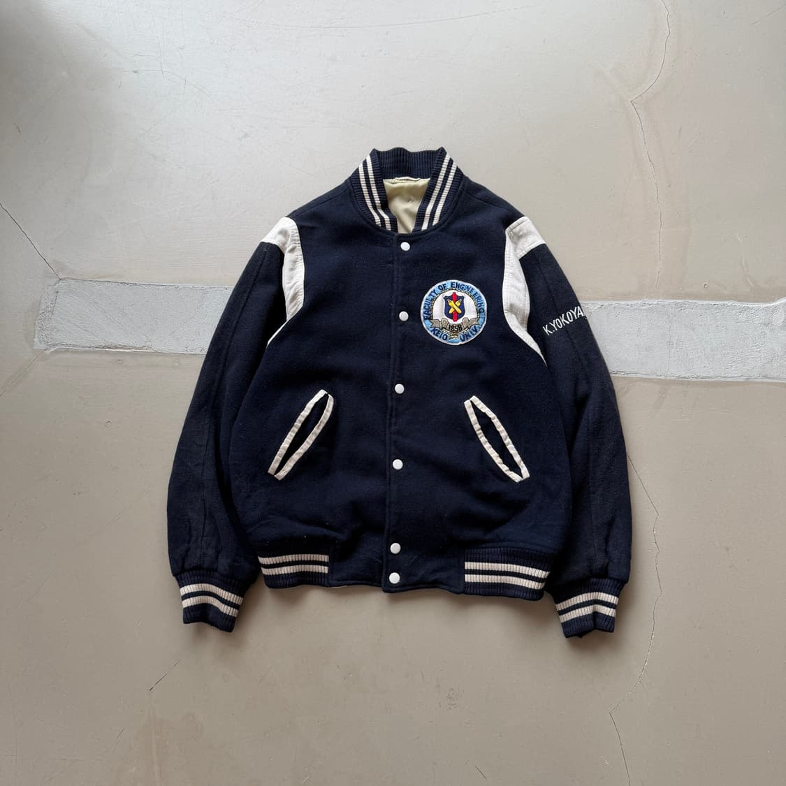 jpn vtg 유니버시티 바시티 자켓 상품이미지2