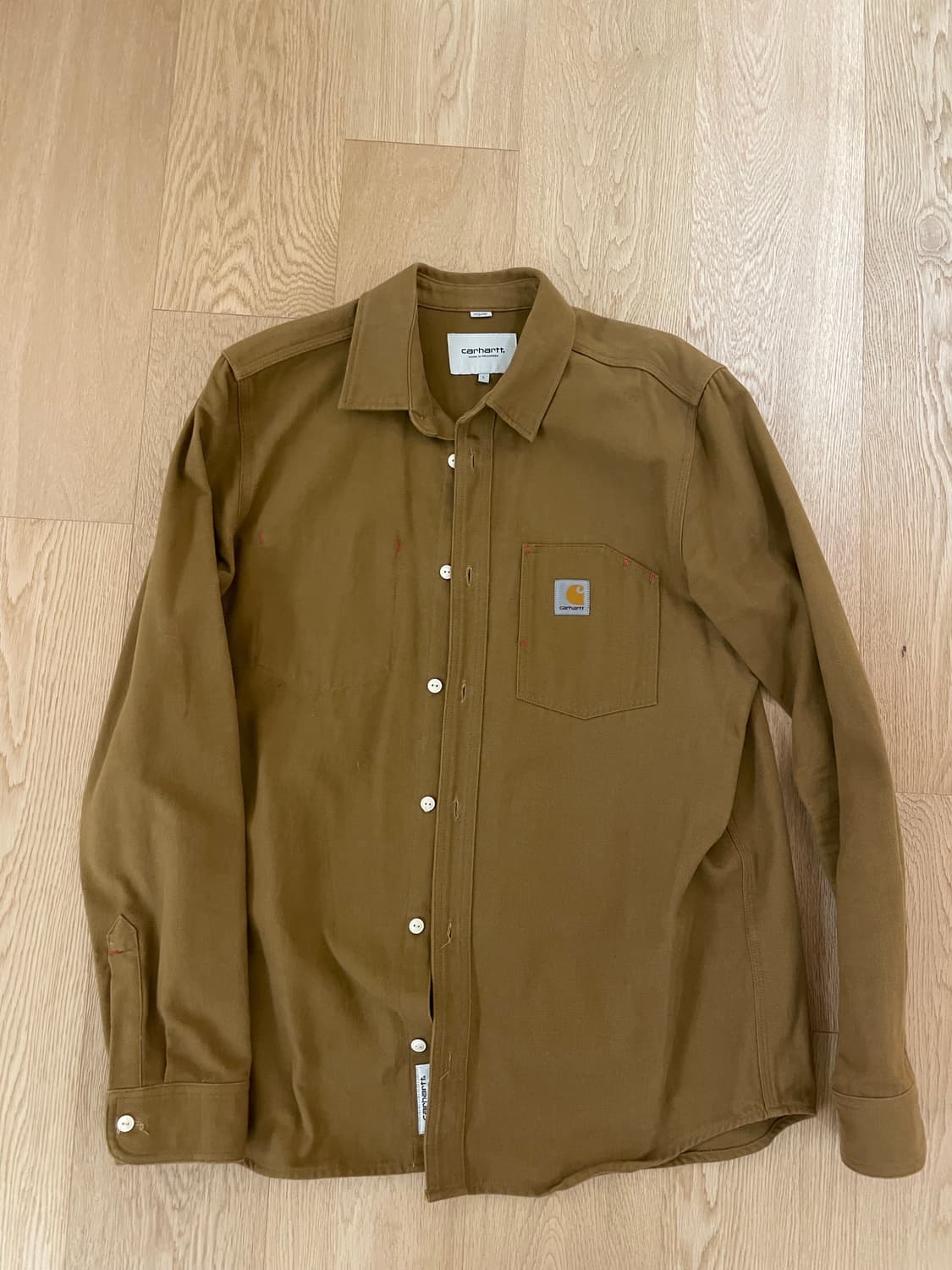 칼하트 셔츠 L/S TONY SHIRT 상품이미지1